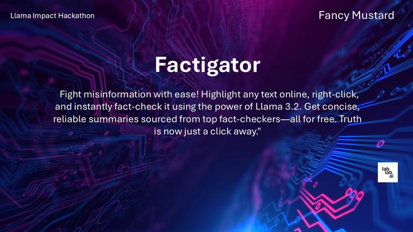 Factigator - Empower Everyone to Find the Truth