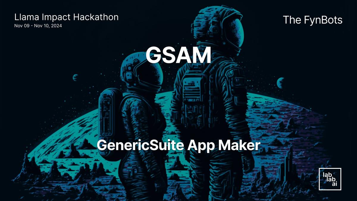 GSAM - GenericSuite App Maker