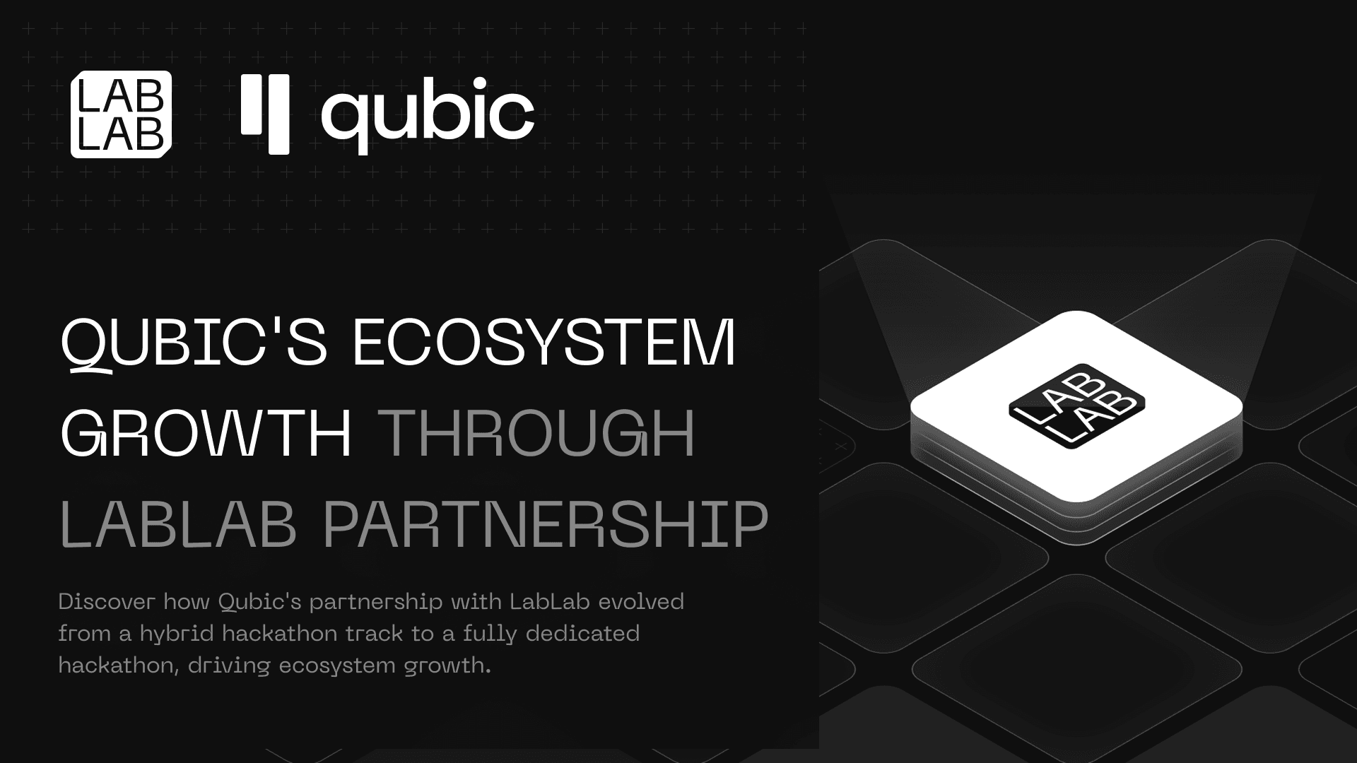 Qubic's Ecosystem Growth Through LabLab Partnership: From Hybrid Activation to Dedicated Hackathon Success
