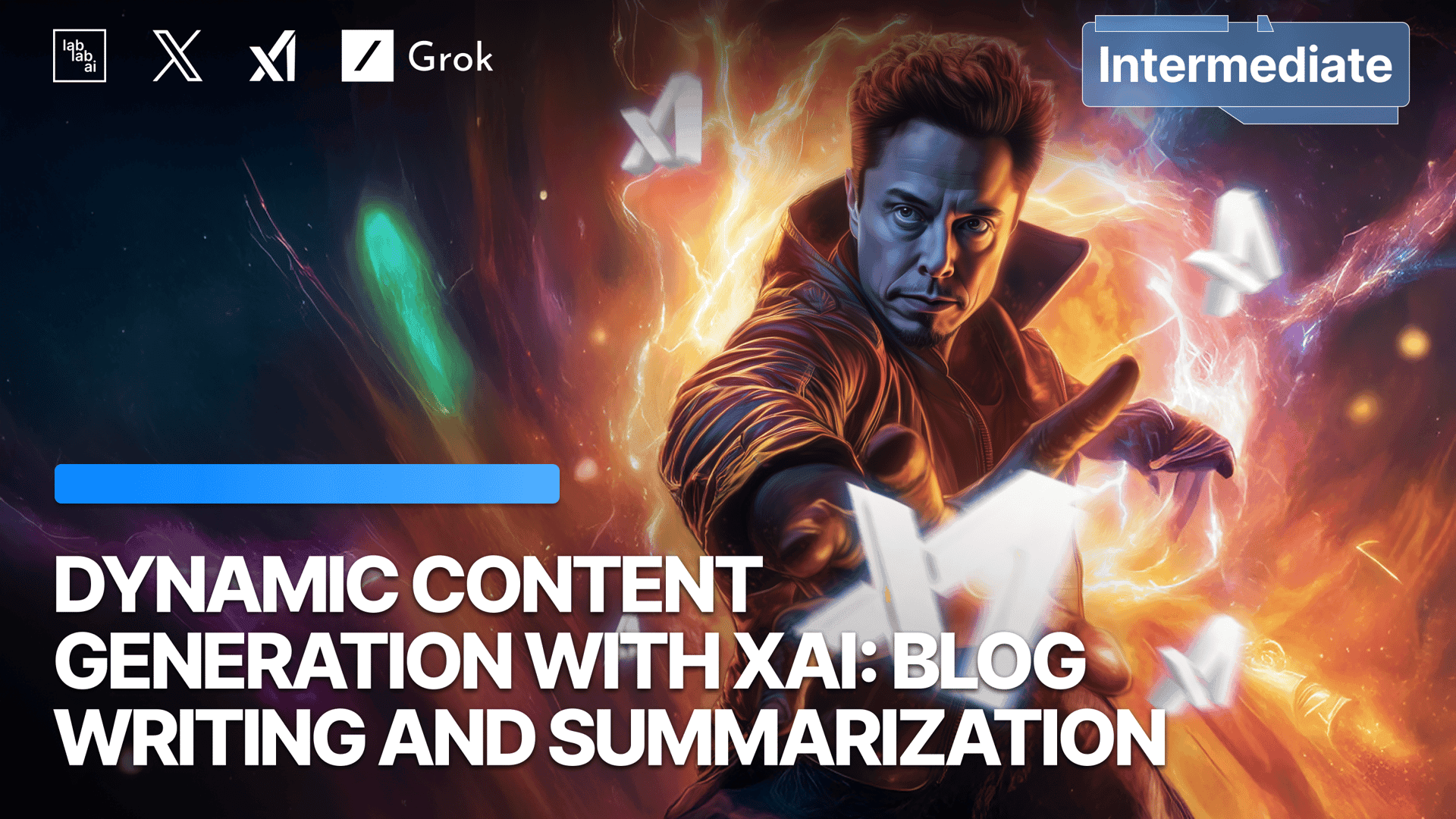 Dynamic Content Generation with xAI: Blog Writing and Summarization