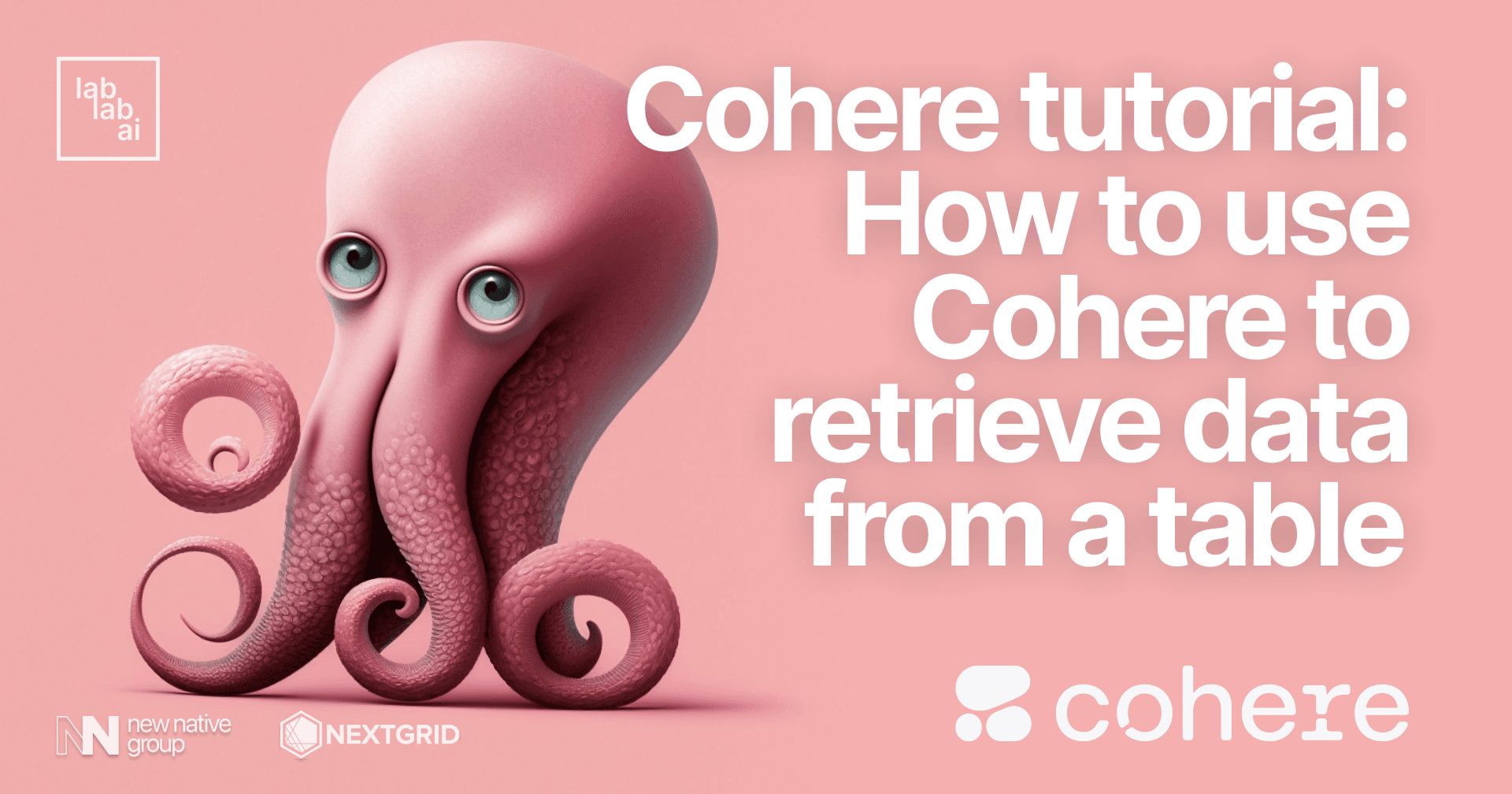 Cohere tutorial: How to use Cohere to retrieve data from a table