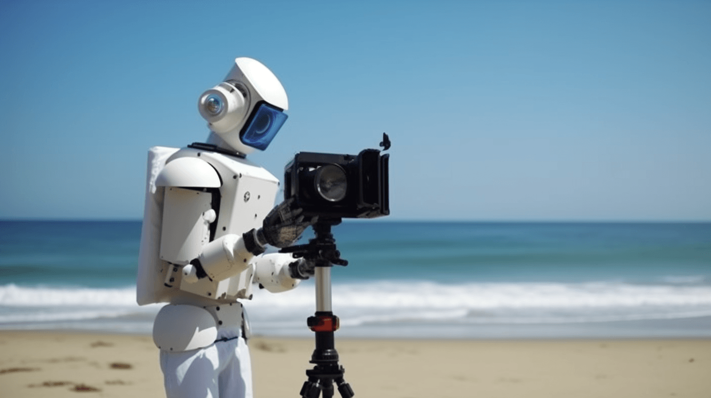 a robot filmmaker