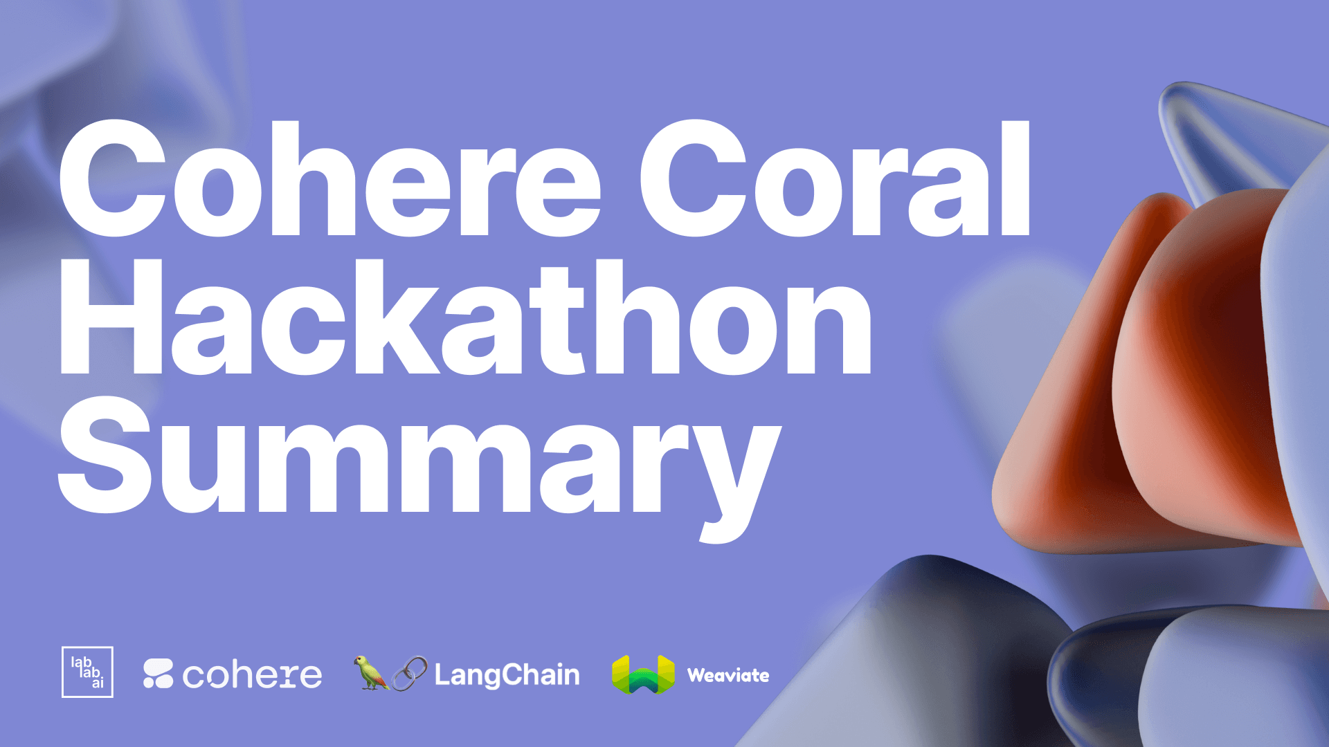 Cohere Coral Hackathon: A Celebration of AI Innovation