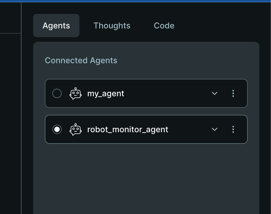 MindsDB select agent