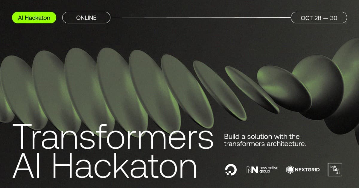 Transformers AI Online Hackathon event thumbnail