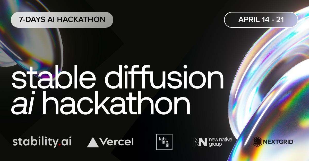 Stable Diffusion AI Hackathon event thumbnail