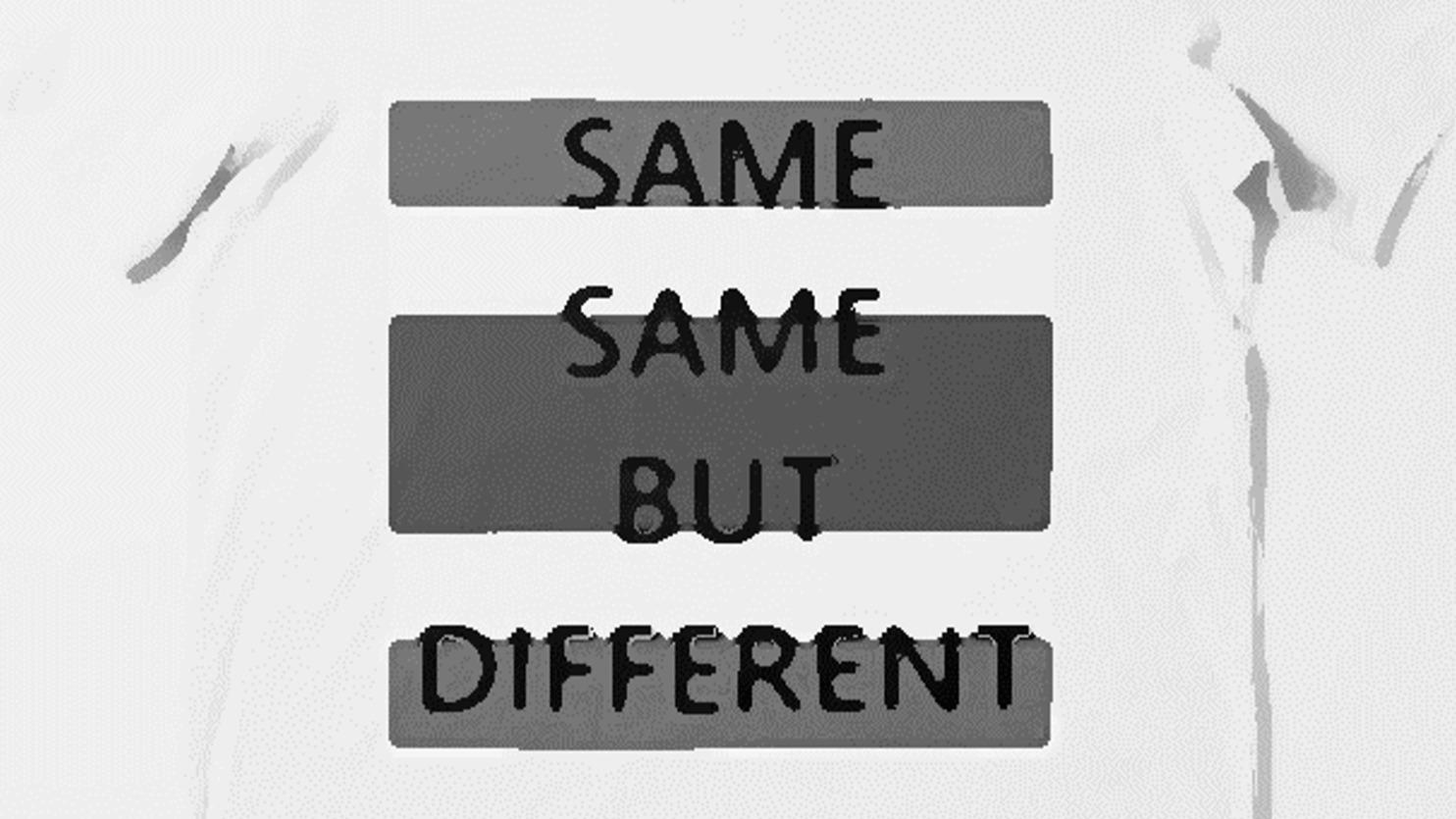 Same Same But Different tutorial