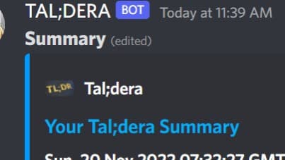 TALDERA