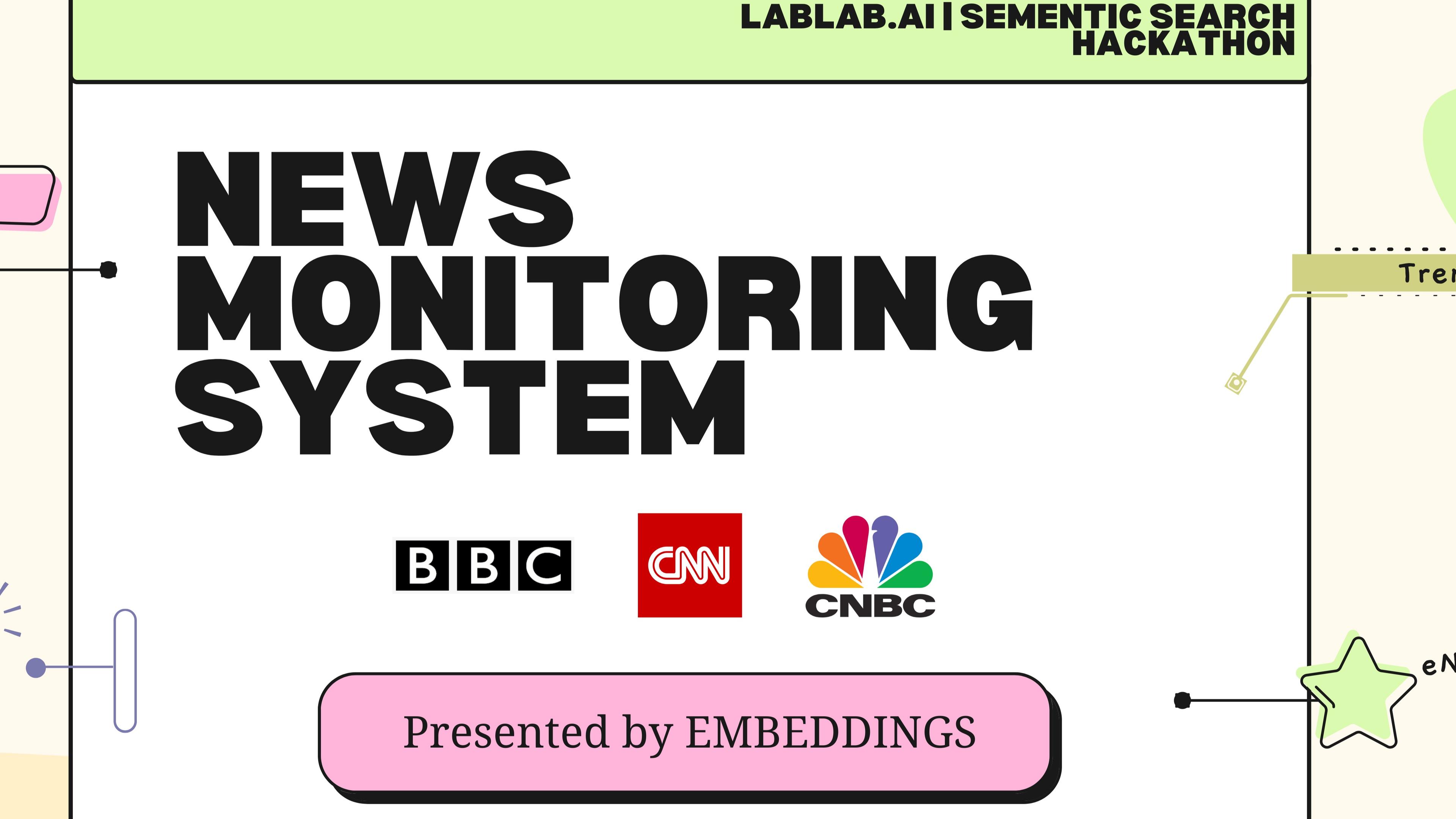 News Media Monitoring 
