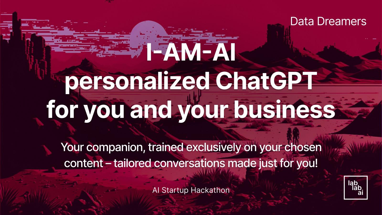  I AM I personalized ChatGPT