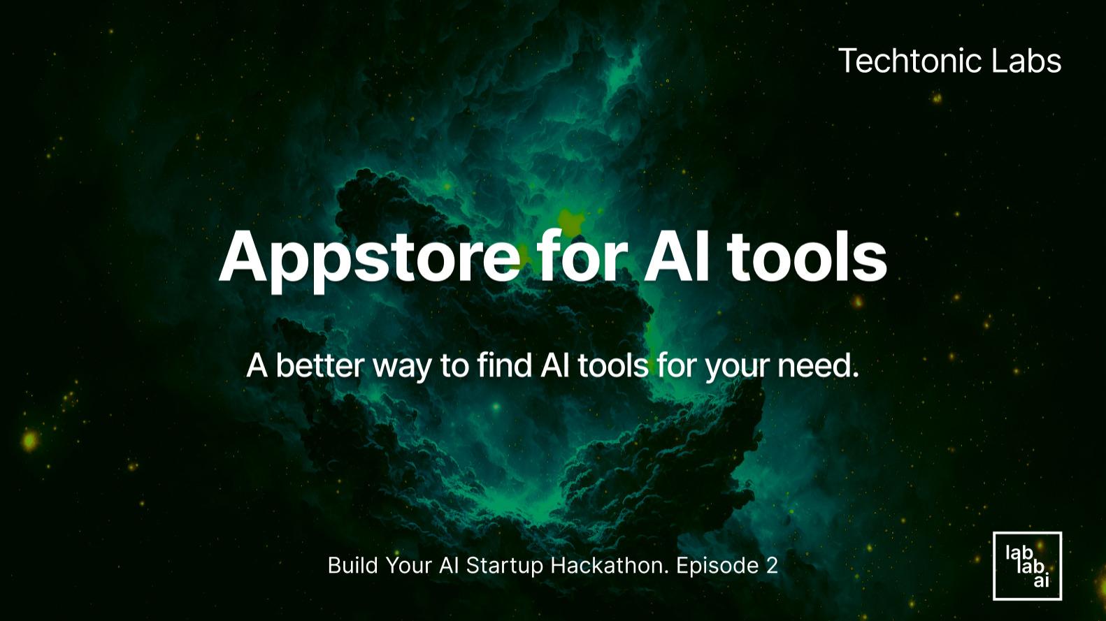 Appstore for AI tools