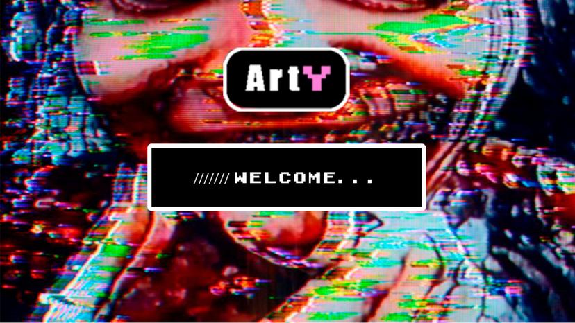 Arty prompt poem to pixelart