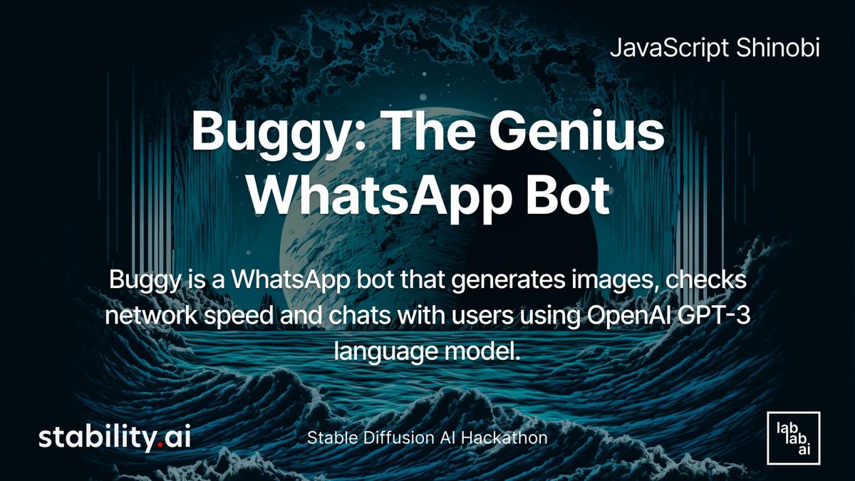 Buggy- The Genius WhatsApp Bot