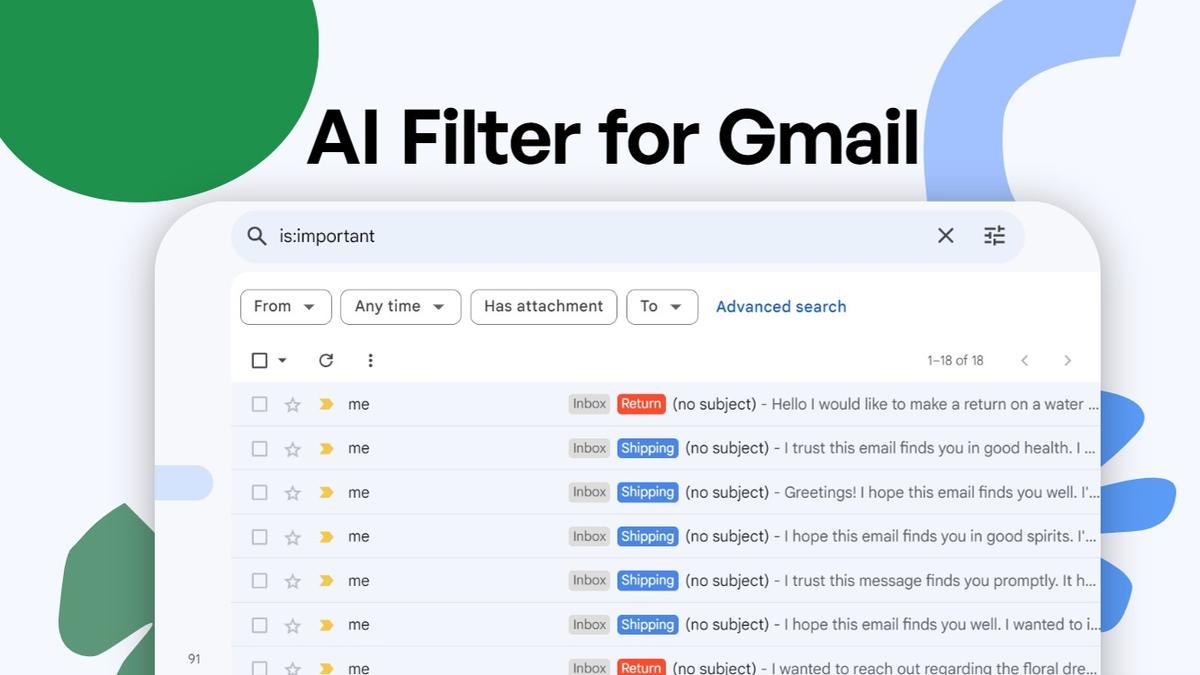 AI Filter for Gmail