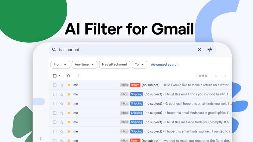 AI Filter for Gmail