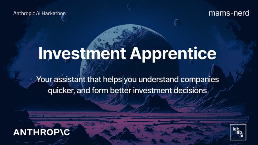 Investment Apprentice