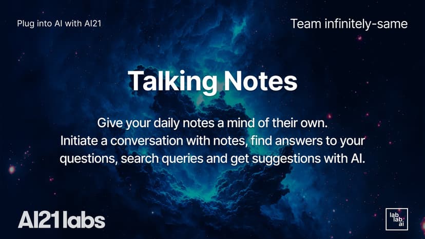 Talking Notes