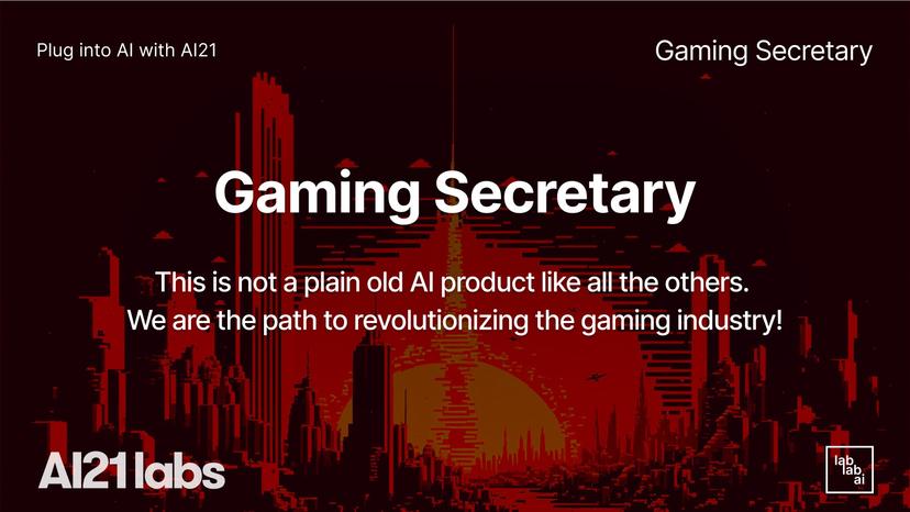 Gaming Secretary