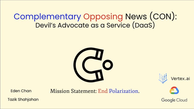 Complementary Opposing Views - CON
