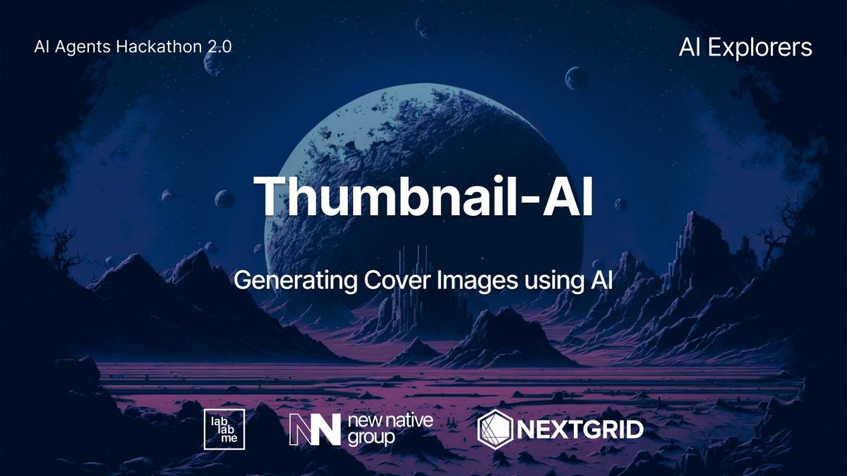 Thumbnail AI Summarize and Cover Generation