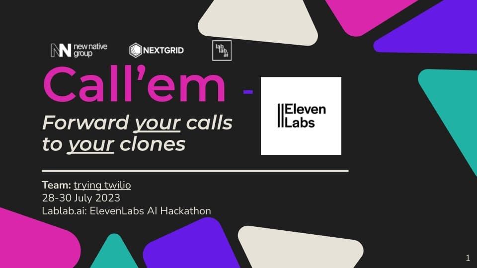 Callem - Forward your calls to your clones