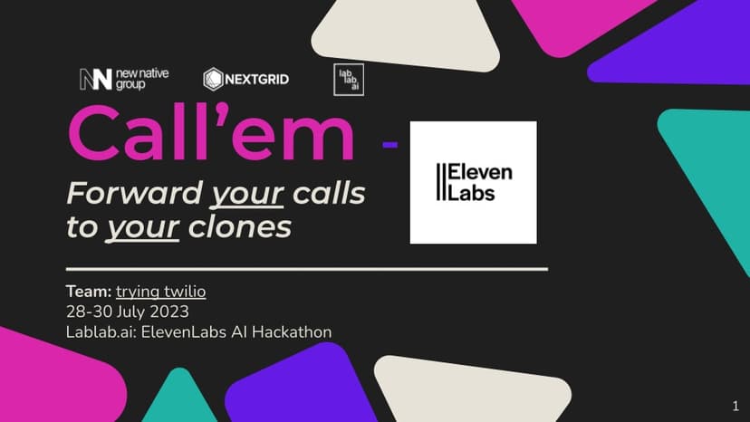 Callem - Forward your calls to your clones