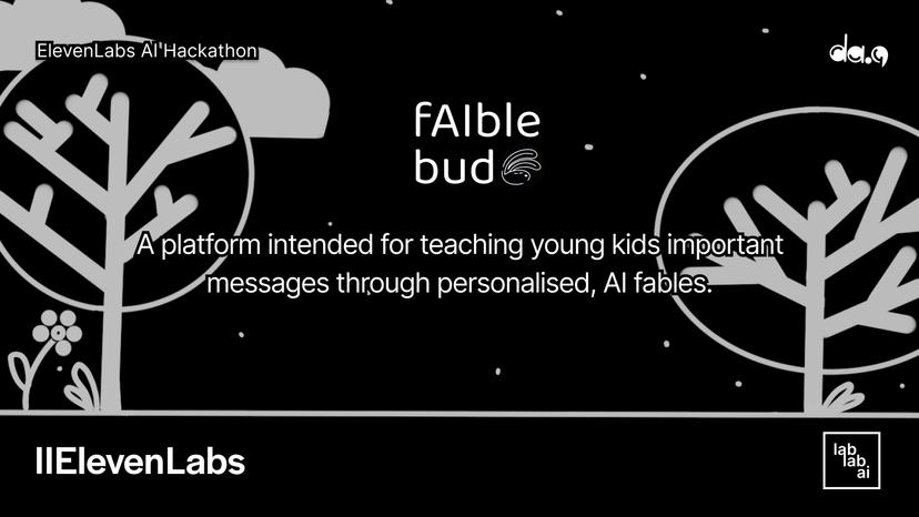 fAIble bud - Alexa Skill Smart Speaker Voice App