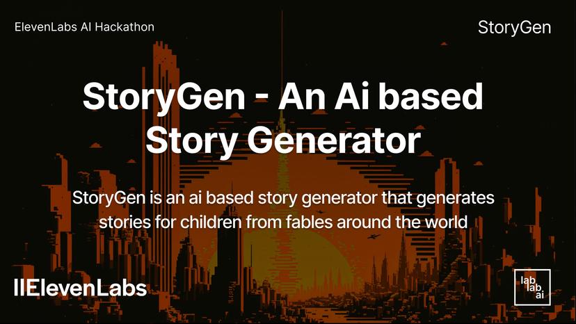 Story Gen - An ai story generator