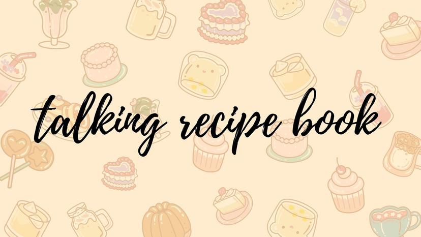 Talking Recipe Book
