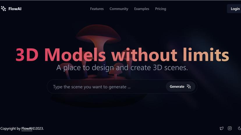 Crafting 3D Gaming Experiences with Flow AI