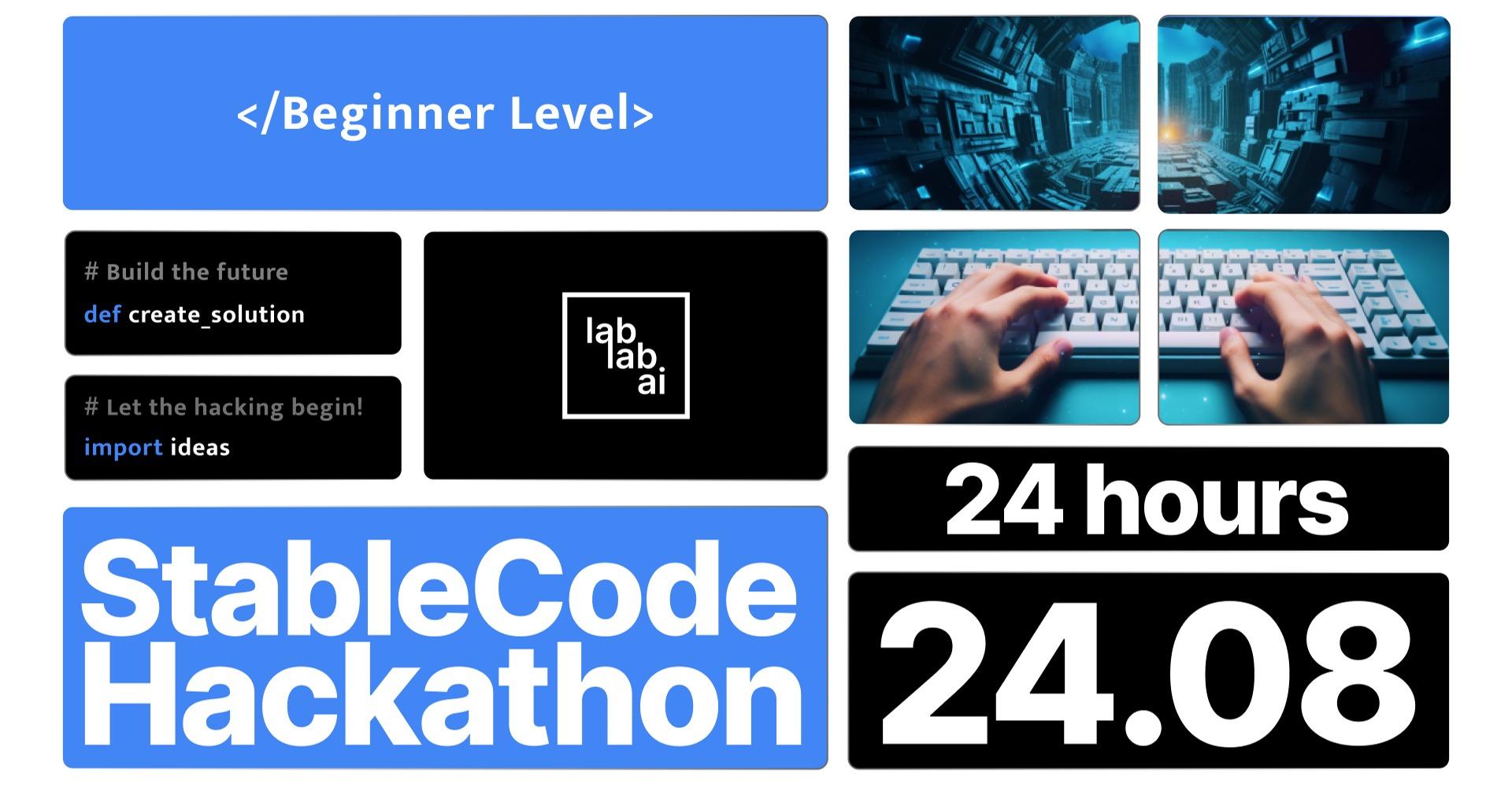 StableCode 24-hours Hackathon image
