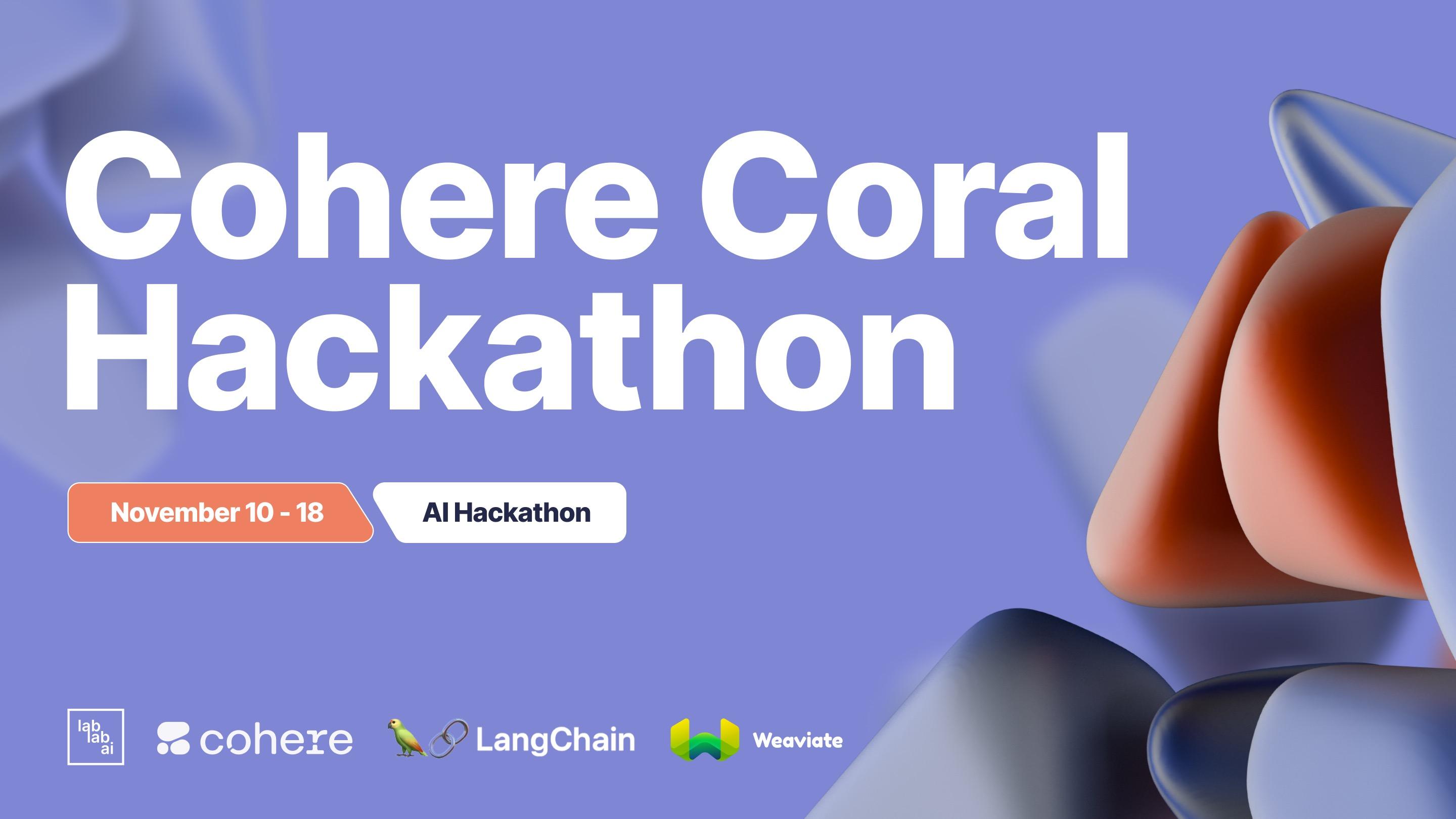 Cohere Coral Hackathon