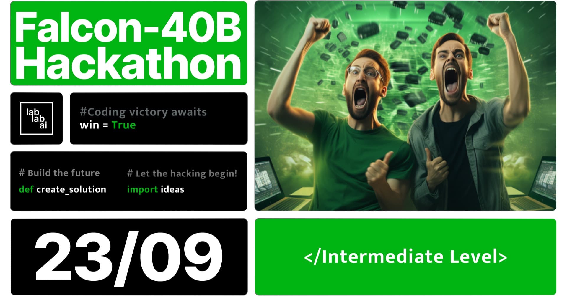 Falcon LLMs 24-hours Hackathon event thumbnail