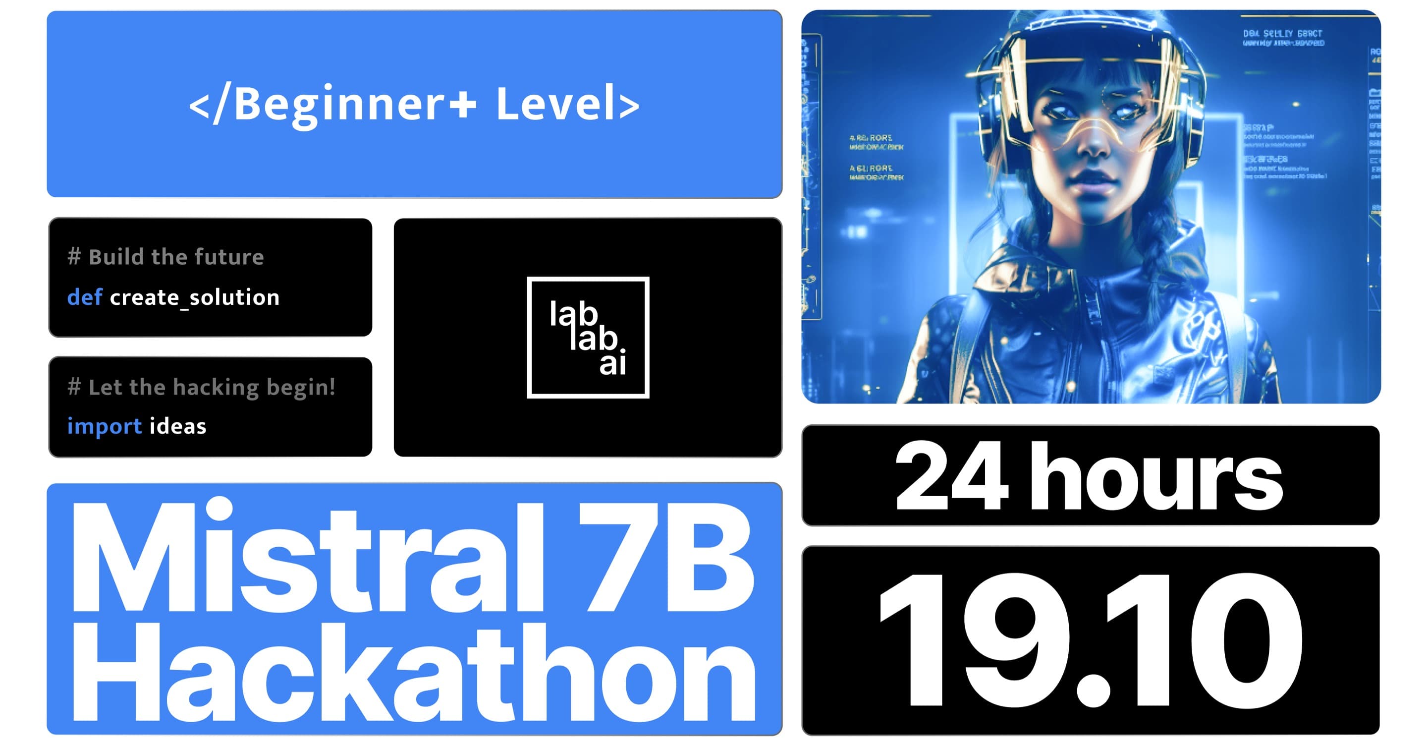 Mistral 7B 24-Hours Hackathon event thumbnail