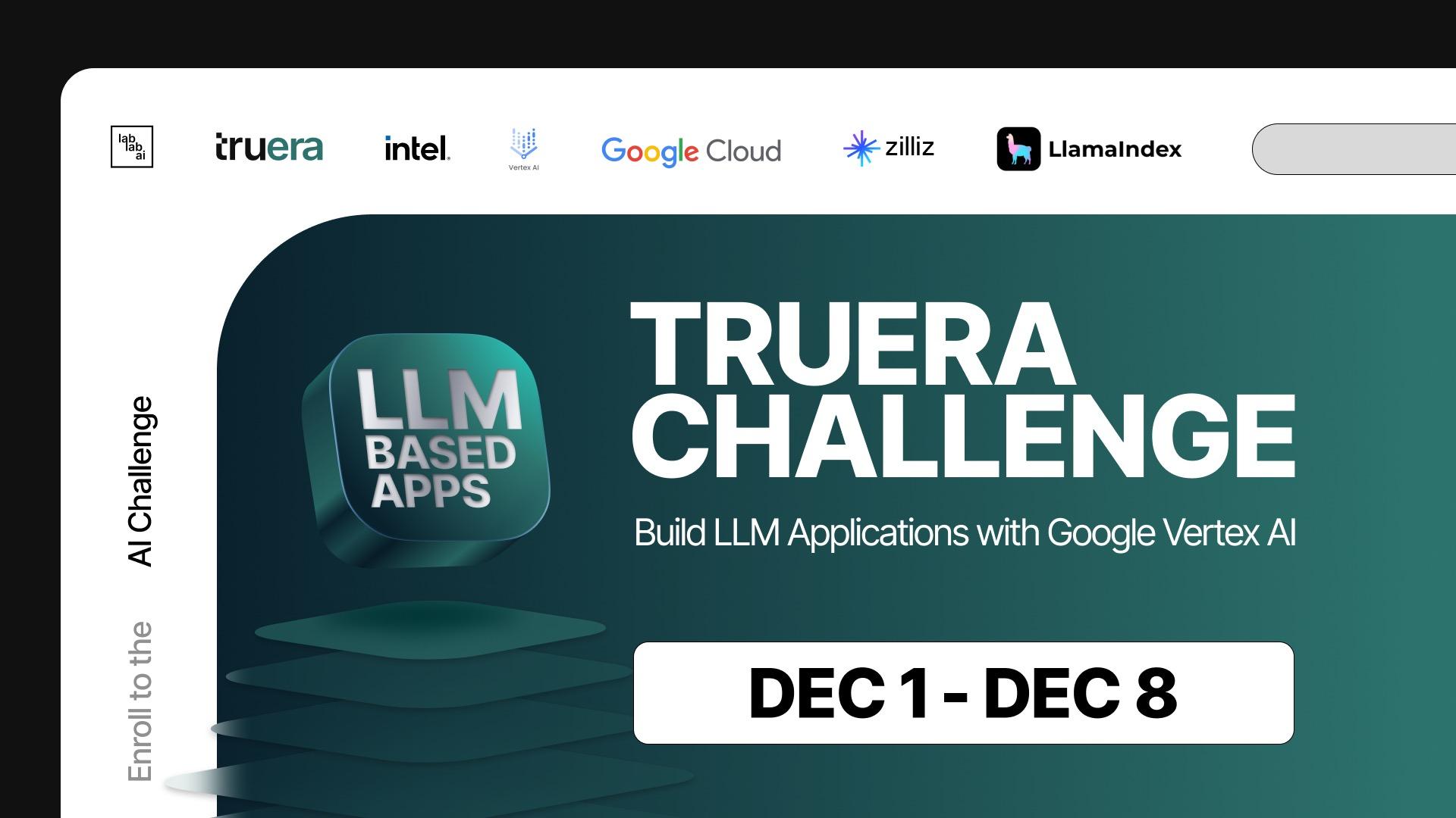 TruEra Challenge: Build LLM Applications