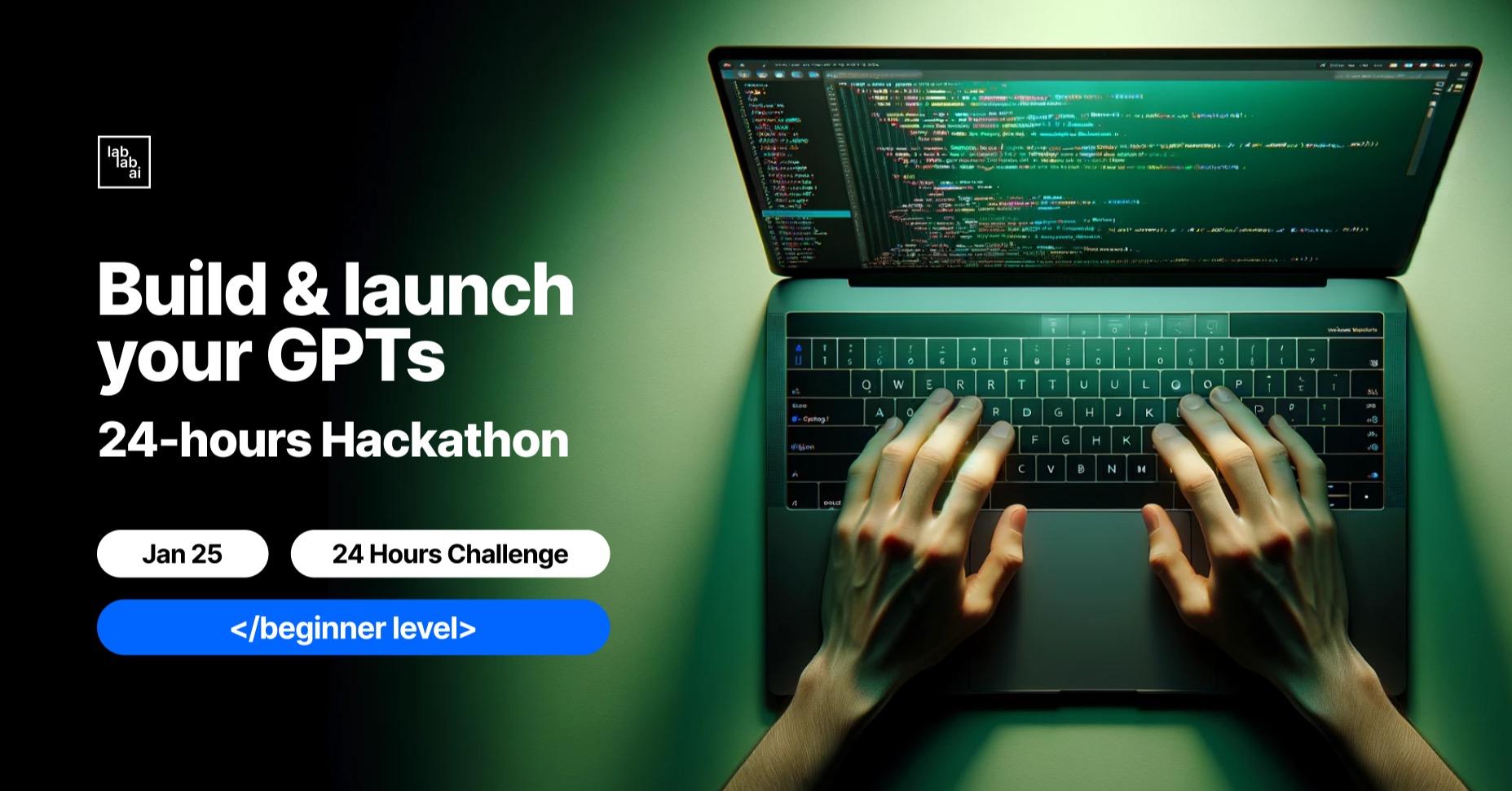 Build Your Custom GPTs: 24-hours Hackathon image