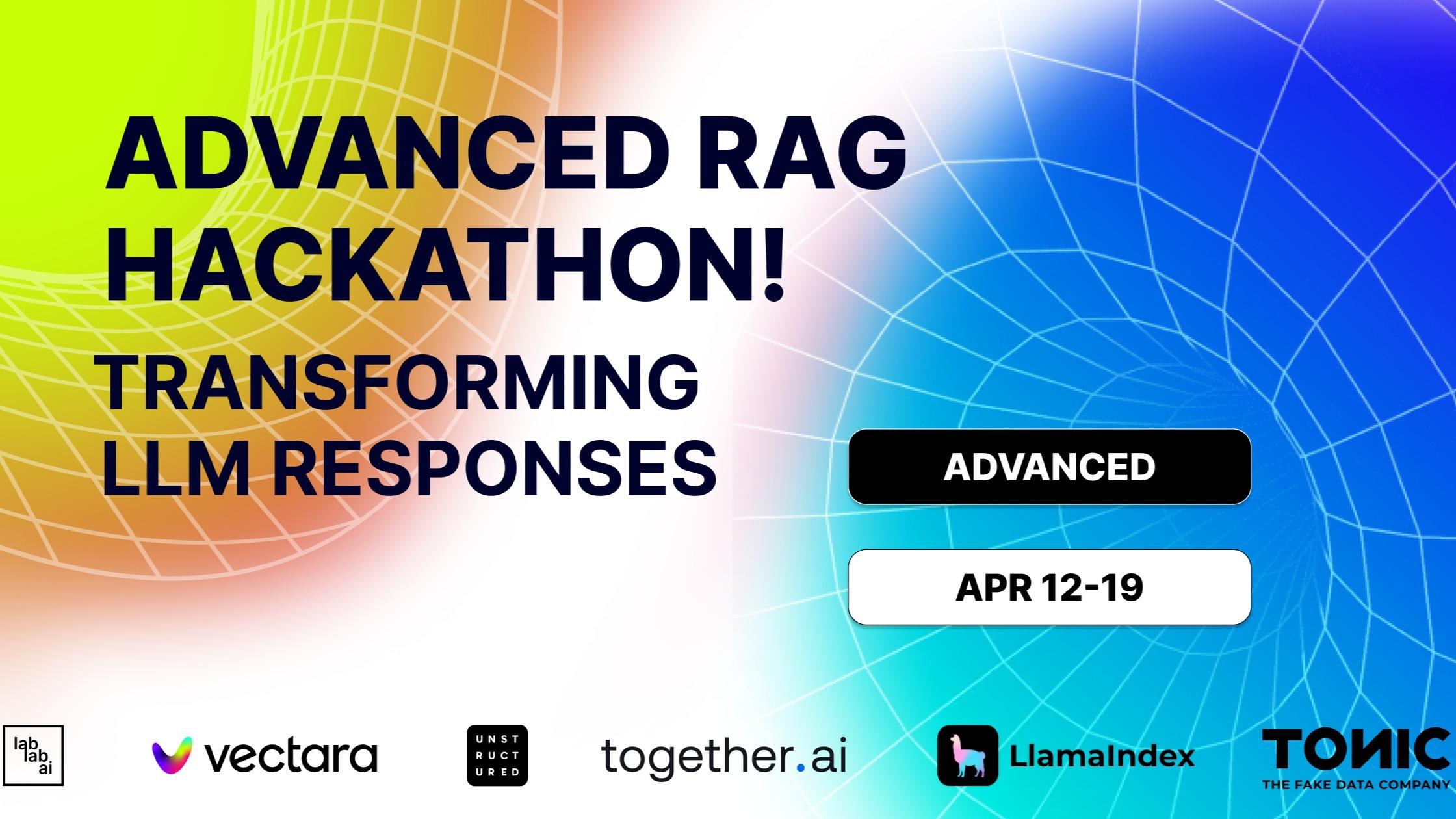 Advanced RAG Hackathon