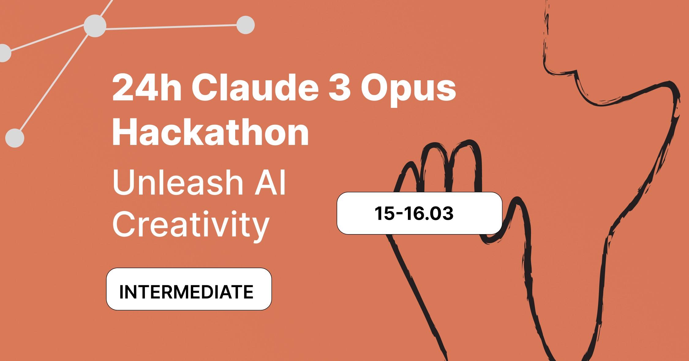 24 Hours Claude Hackathon event thumbnail