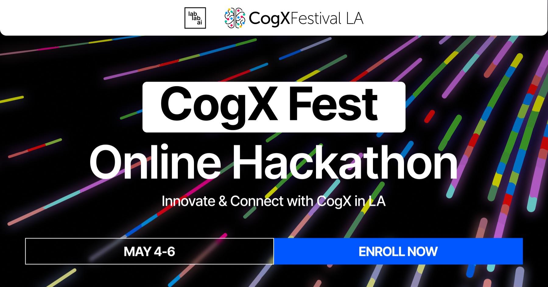 CogX Fest Online Hackathon event thumbnail