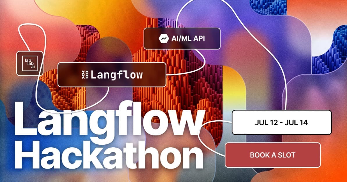 Build with Low-Code: Langflow Hack event thumbnail