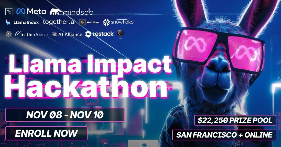Llama Impact Hackathon event thumbnail