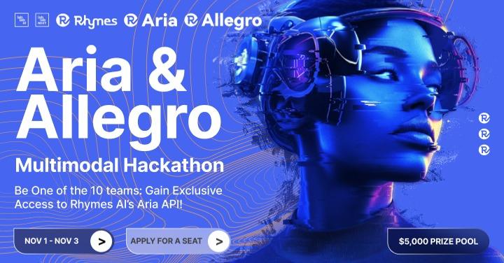Aria & Allegro Multimodal Hackathon event thumbnail