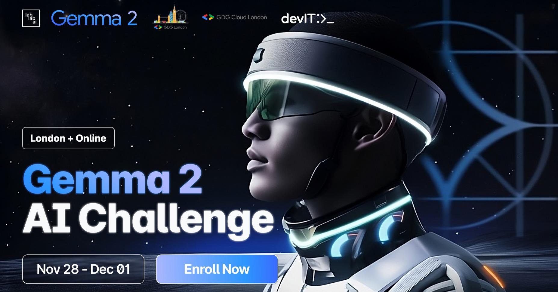 Gemma 2 AI Challenge event thumbnail