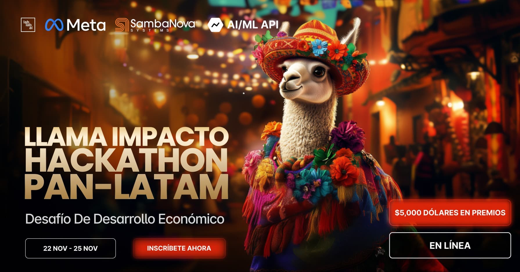 Llama Impact Pan-LATAM Hackathon event thumbnail