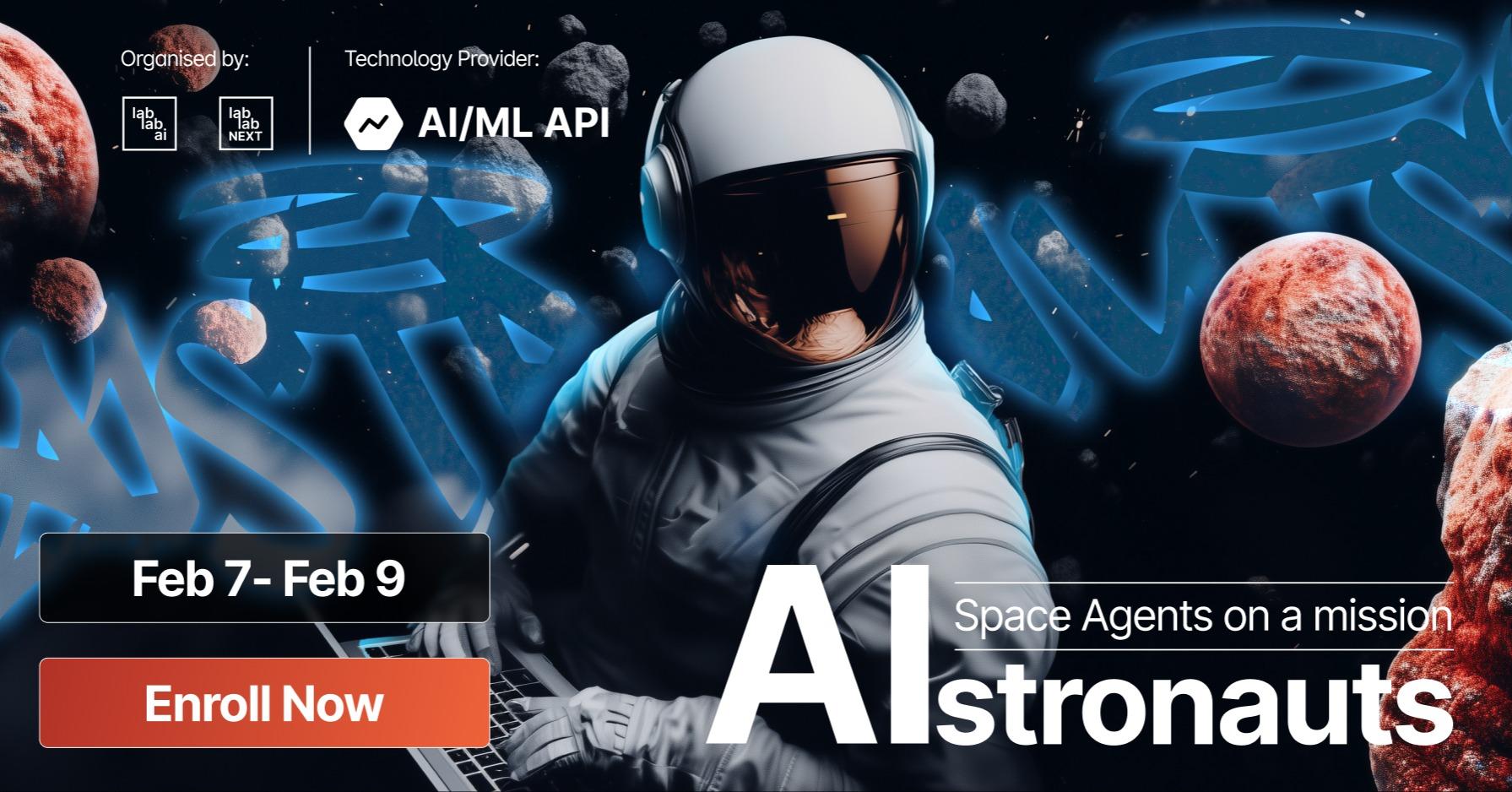 AIstronauts: Space Agents on a mission event thumbnail