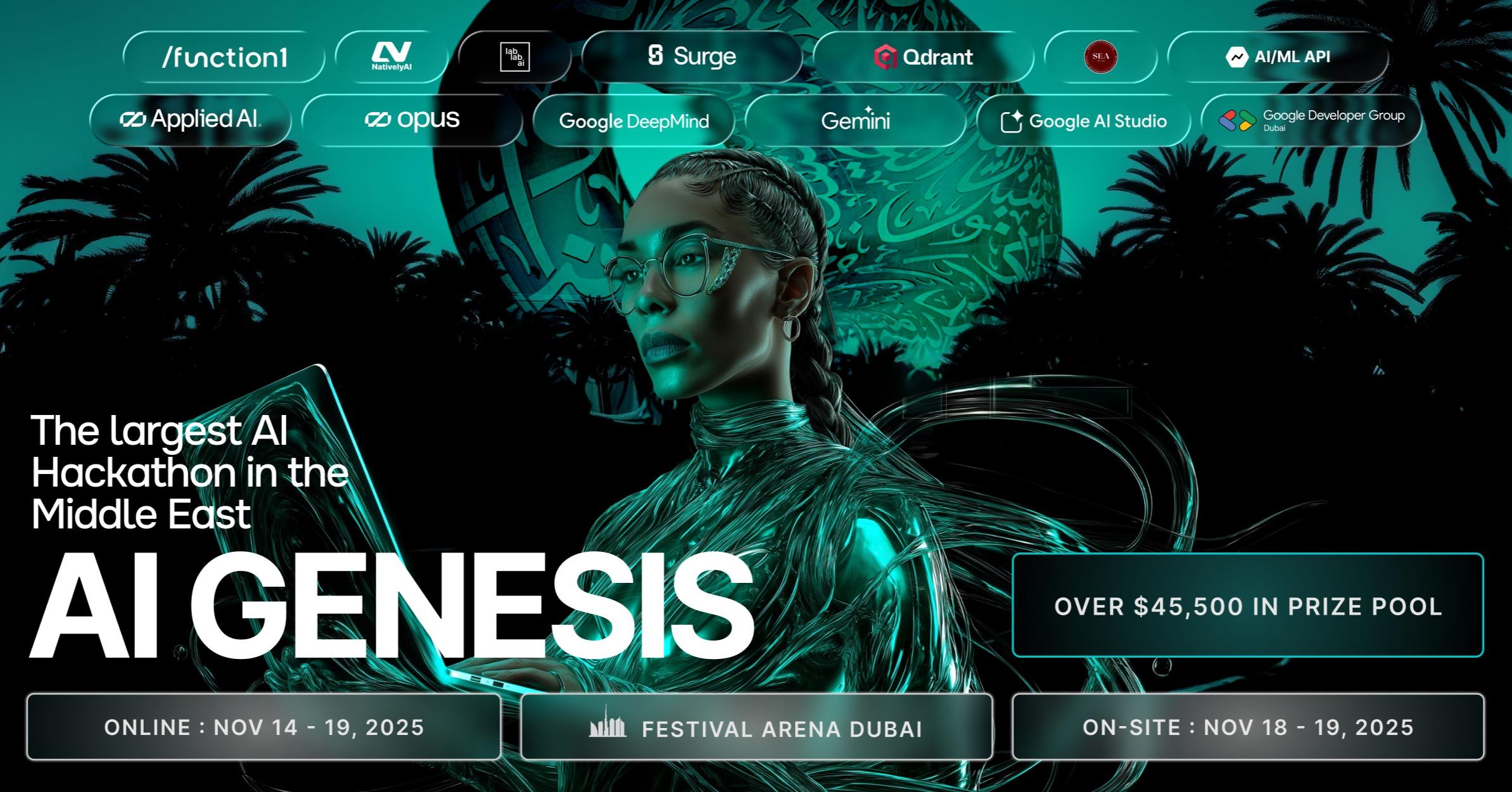 AI GENESIS event thumbnail