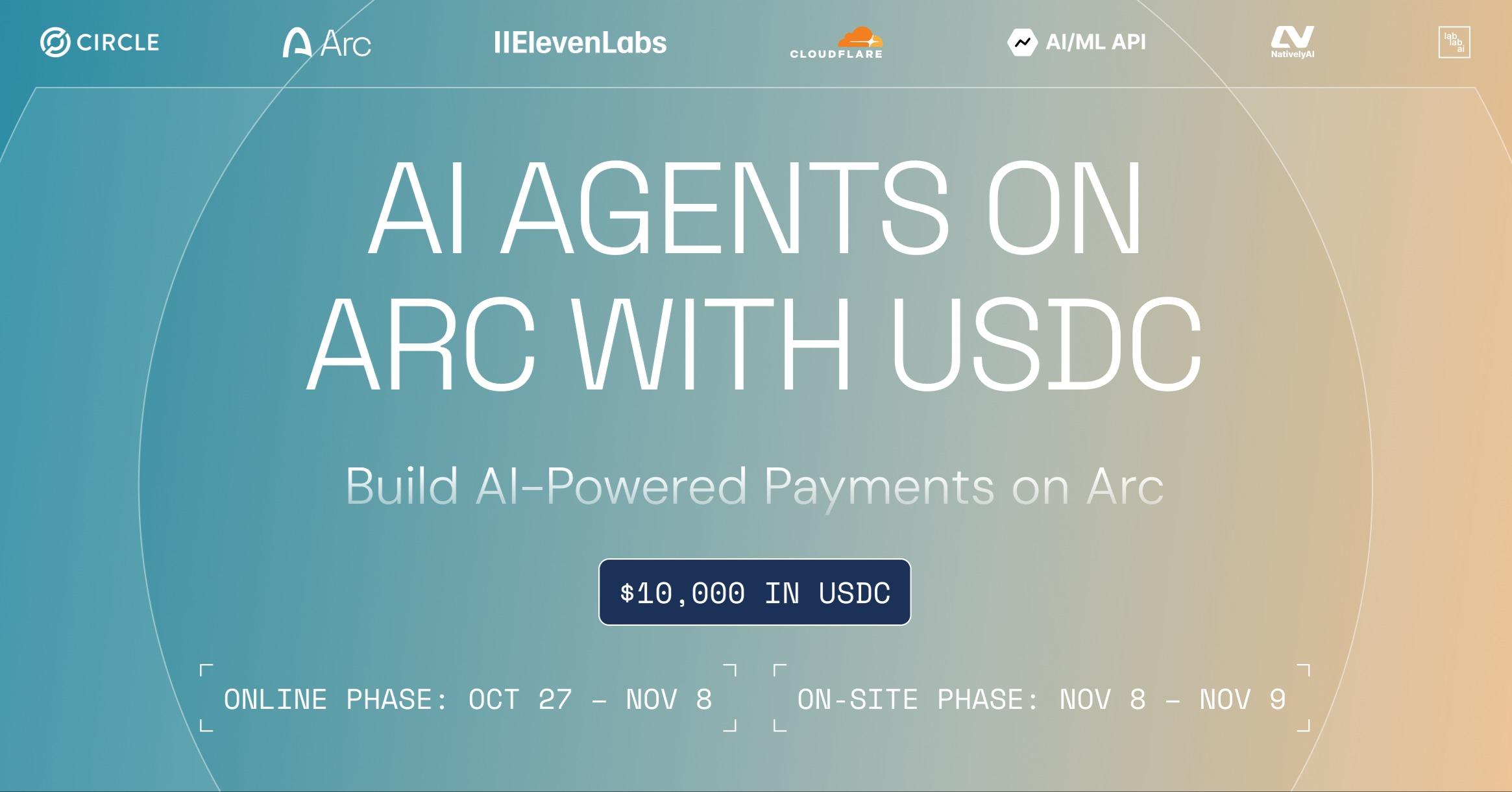 AI Agents on Arc with USDC event thumbnail