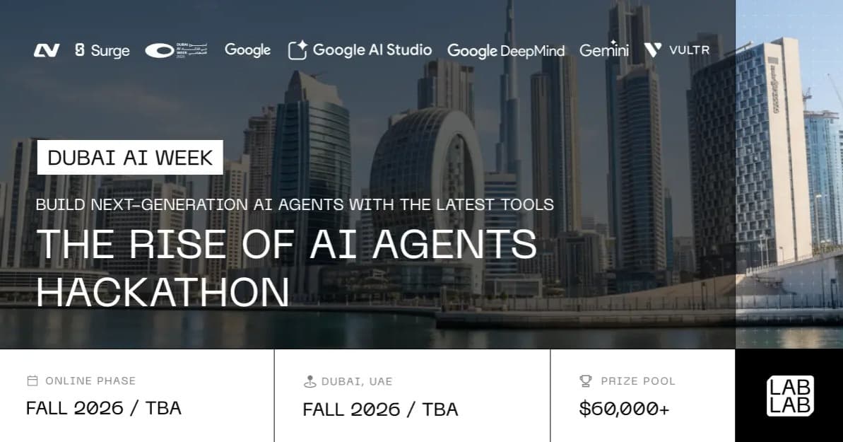 The Rise of AI Agents Hackathon event thumbnail