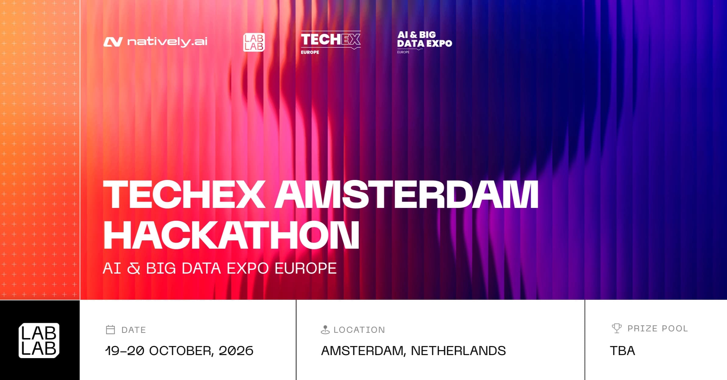 TechEx Amsterdam Hackathon - AI & Big Data Expo Europe event thumbnail