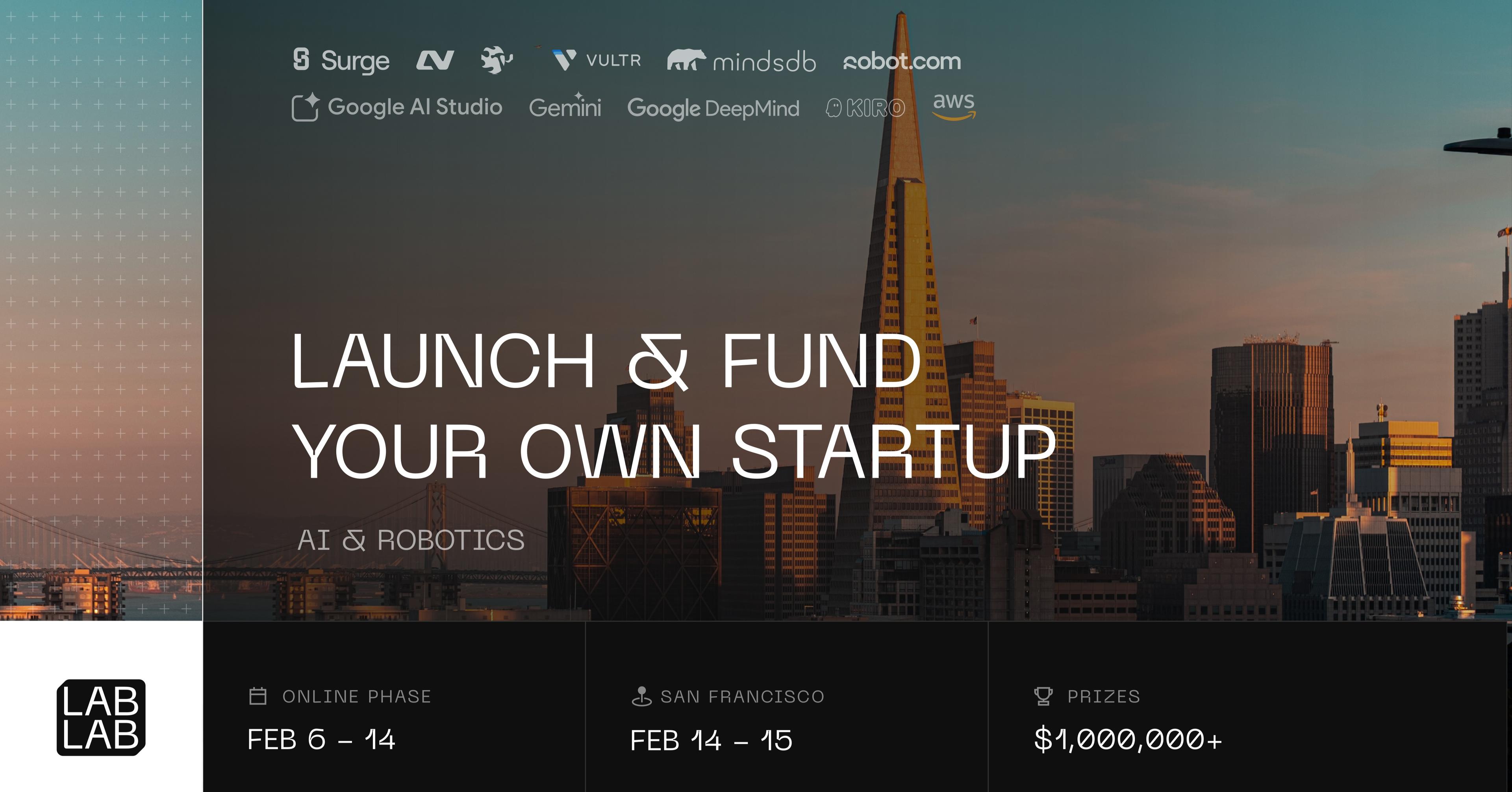 Launch and Fund Your Own Startup β Edition 1 event thumbnail